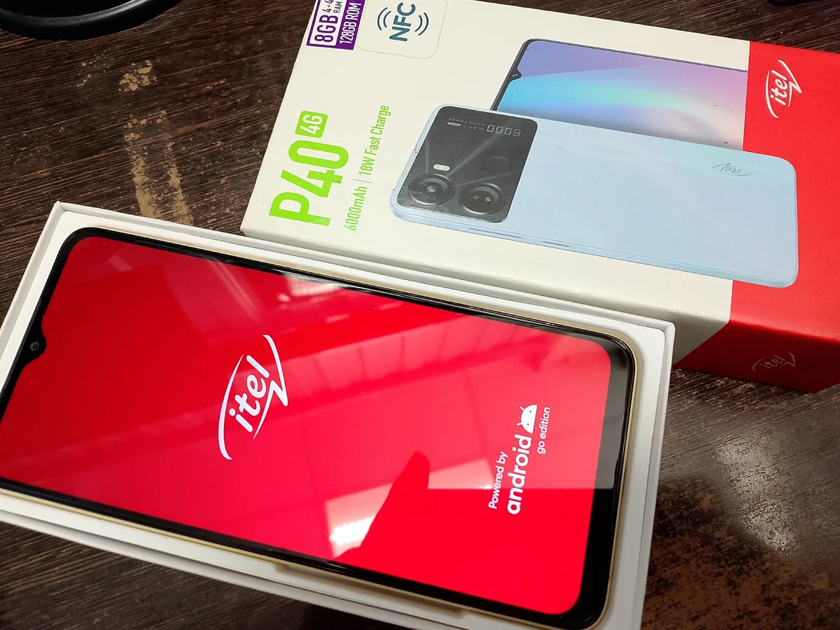 Смартфон Itel P40, 4/128 ГБ, 2 SIM